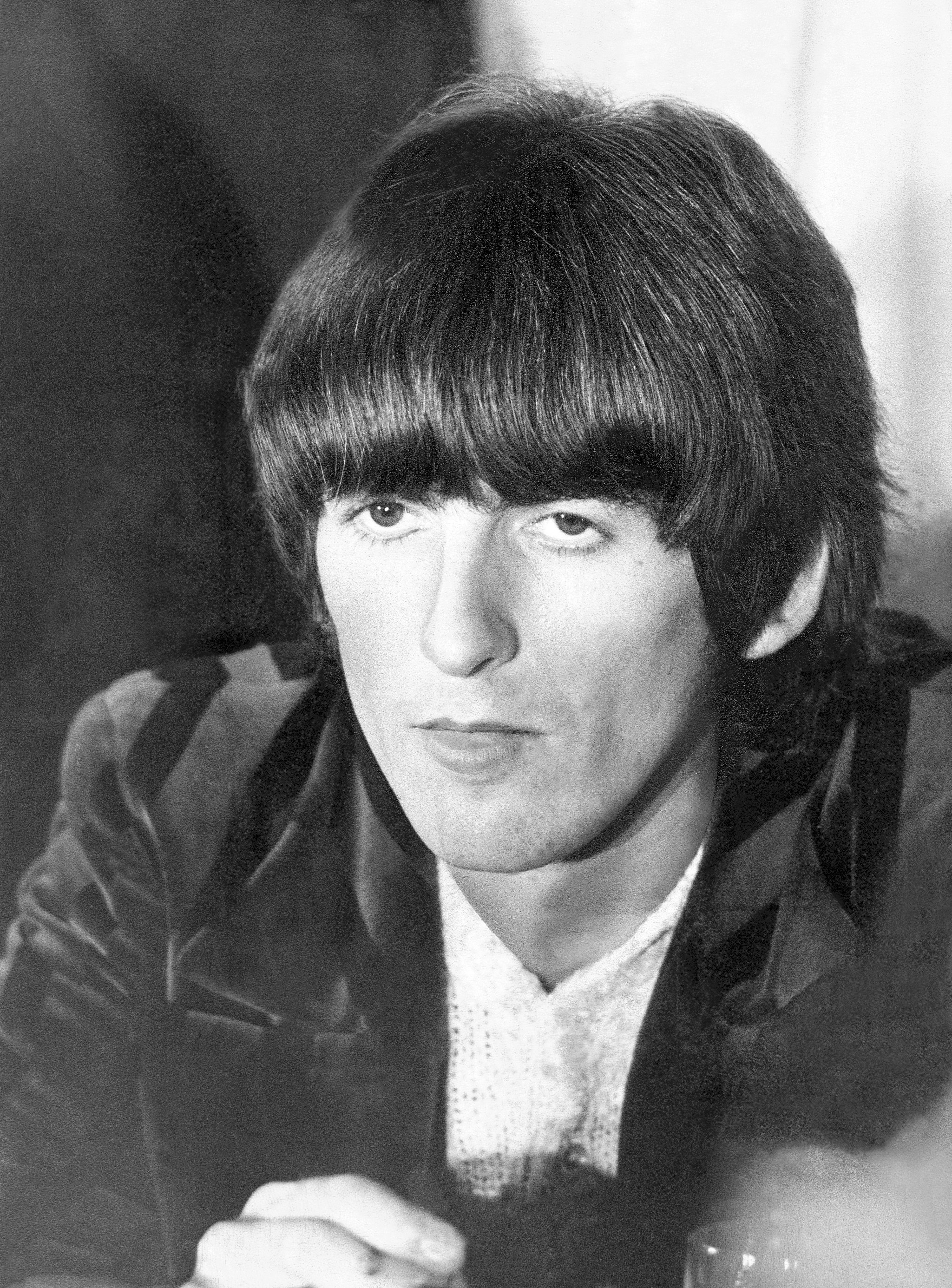 close up of George Harrison