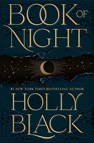 &quot;Book of Night&quot; cover illustrating the moon
