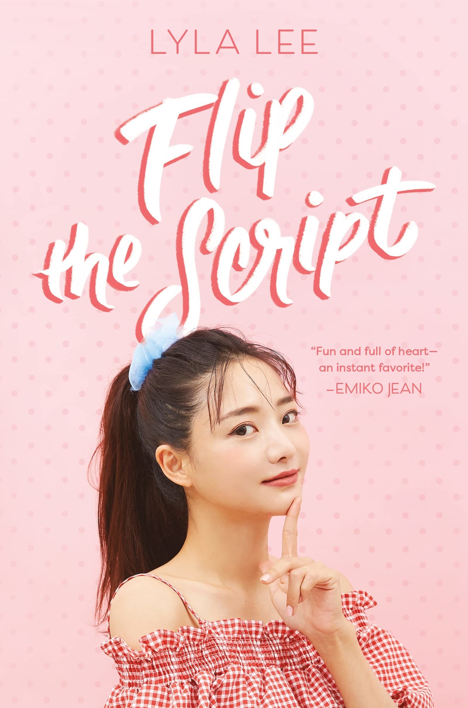 &quot;Flip the Secret&quot; cover with a picture of a teenage girl smiling at looking straight ahead