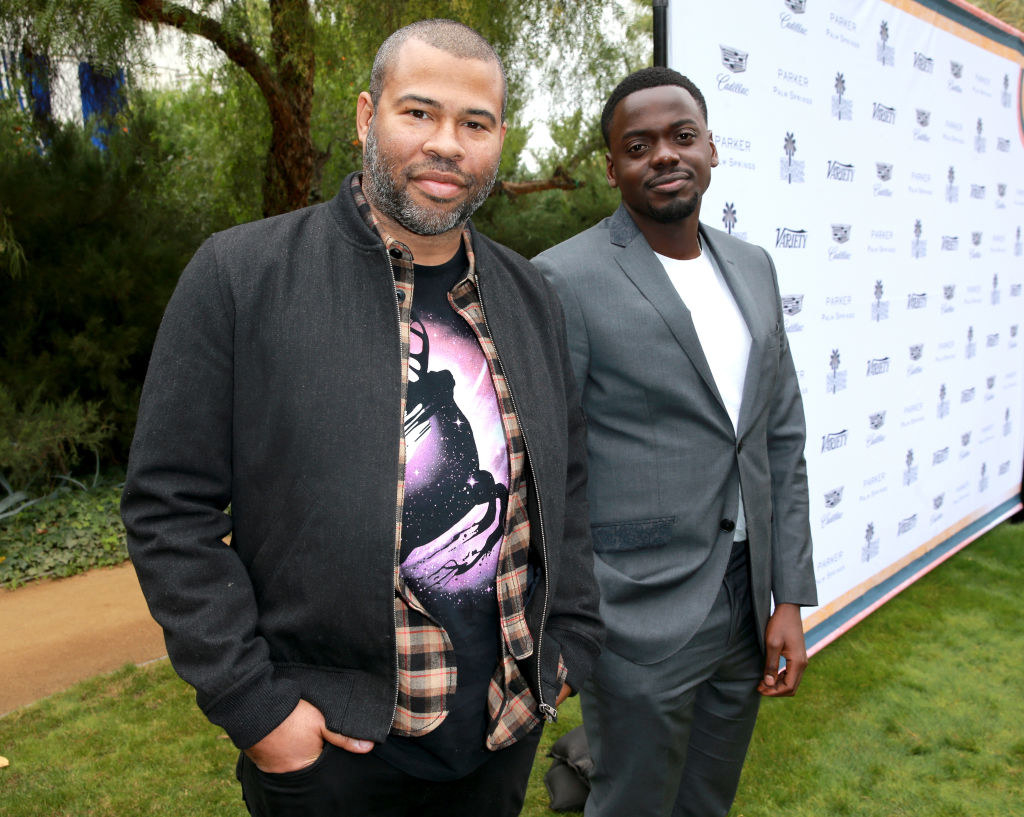 Jordan Peele (L) and Daniel Kaluuya attend Variety&#x27;s Creative Impact Awards and 10 Directors to Watch Brunch Red Carpet at the 29th Annual Palm Springs International Film Festival at Parker Palm Spring