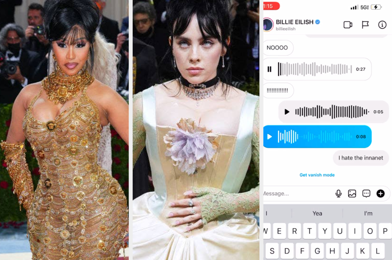 Cardi B Shares A Billie Eilish Note, Addresses Met Gala Beef