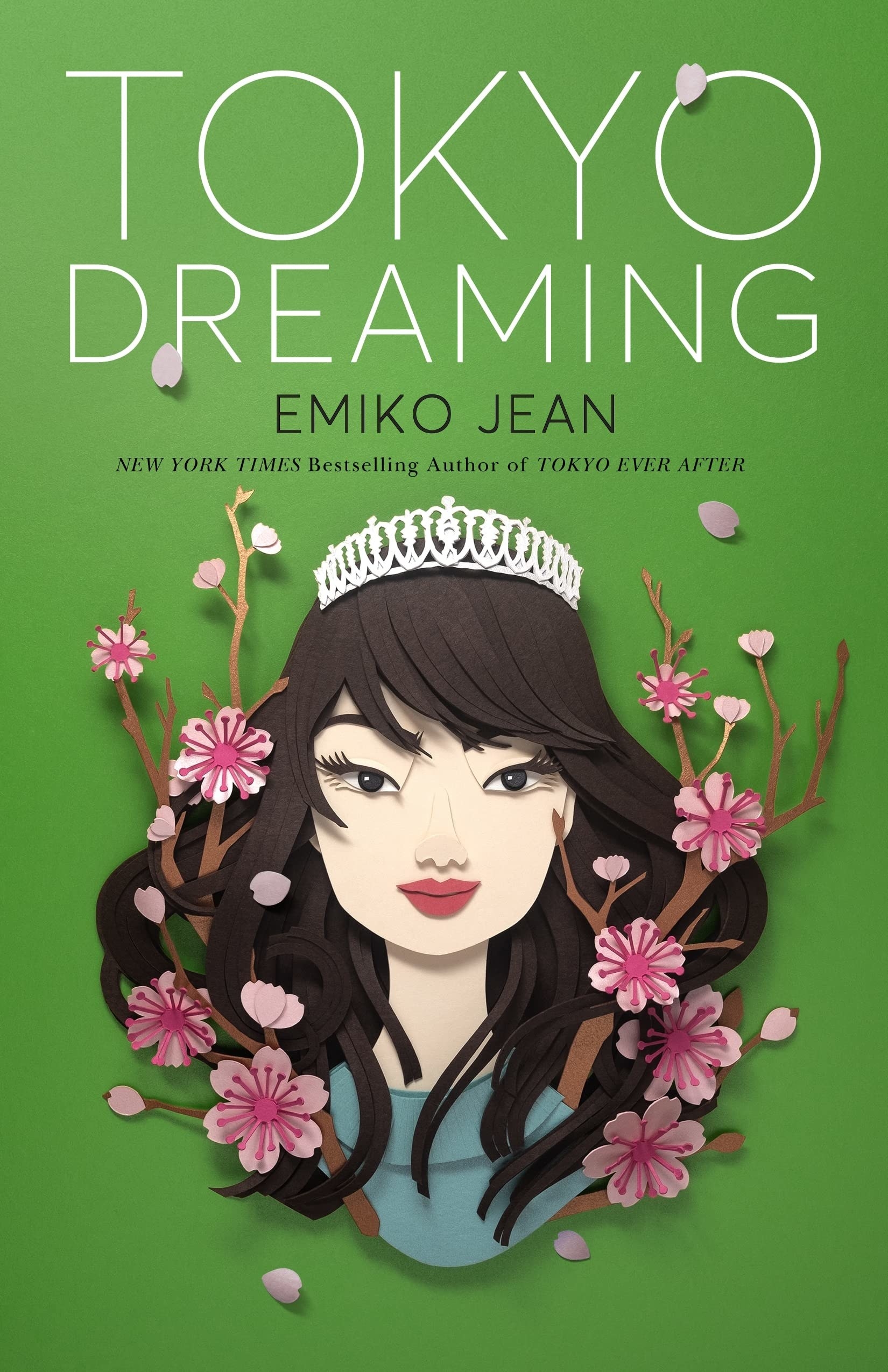 &quot;Tokyo Dreaming&quot; cover illustration of a young woman wearing a tiara