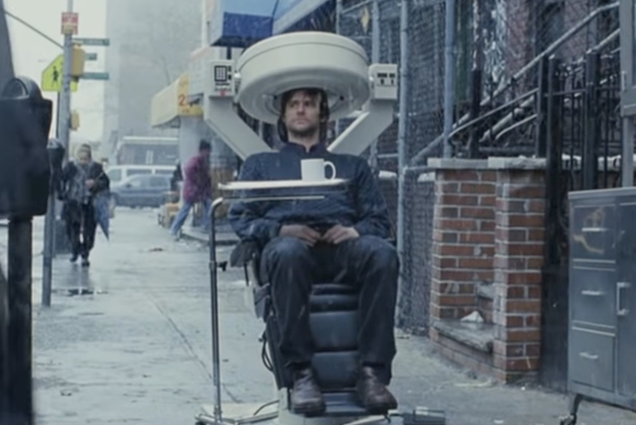 Jim Carrey as Joel in Michel Gondry&#x27;s Eternal Sunshine of the Spotless Mind