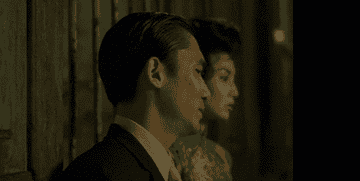 Tony Leung Chiu-wai and Maggie Cheung in In the Mood for Love