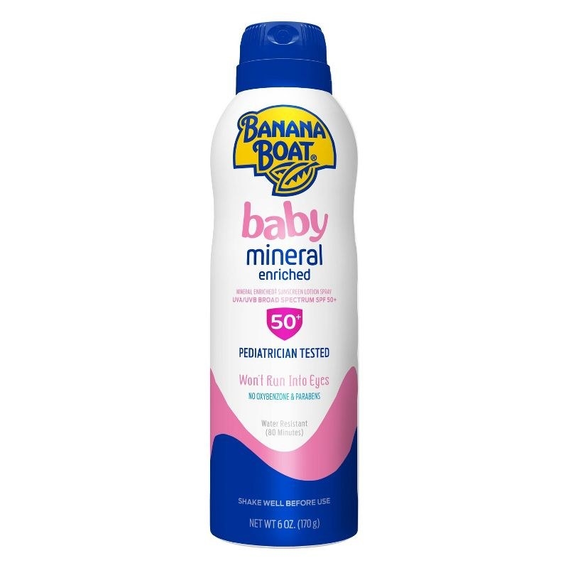 Baby mineral sunscreen