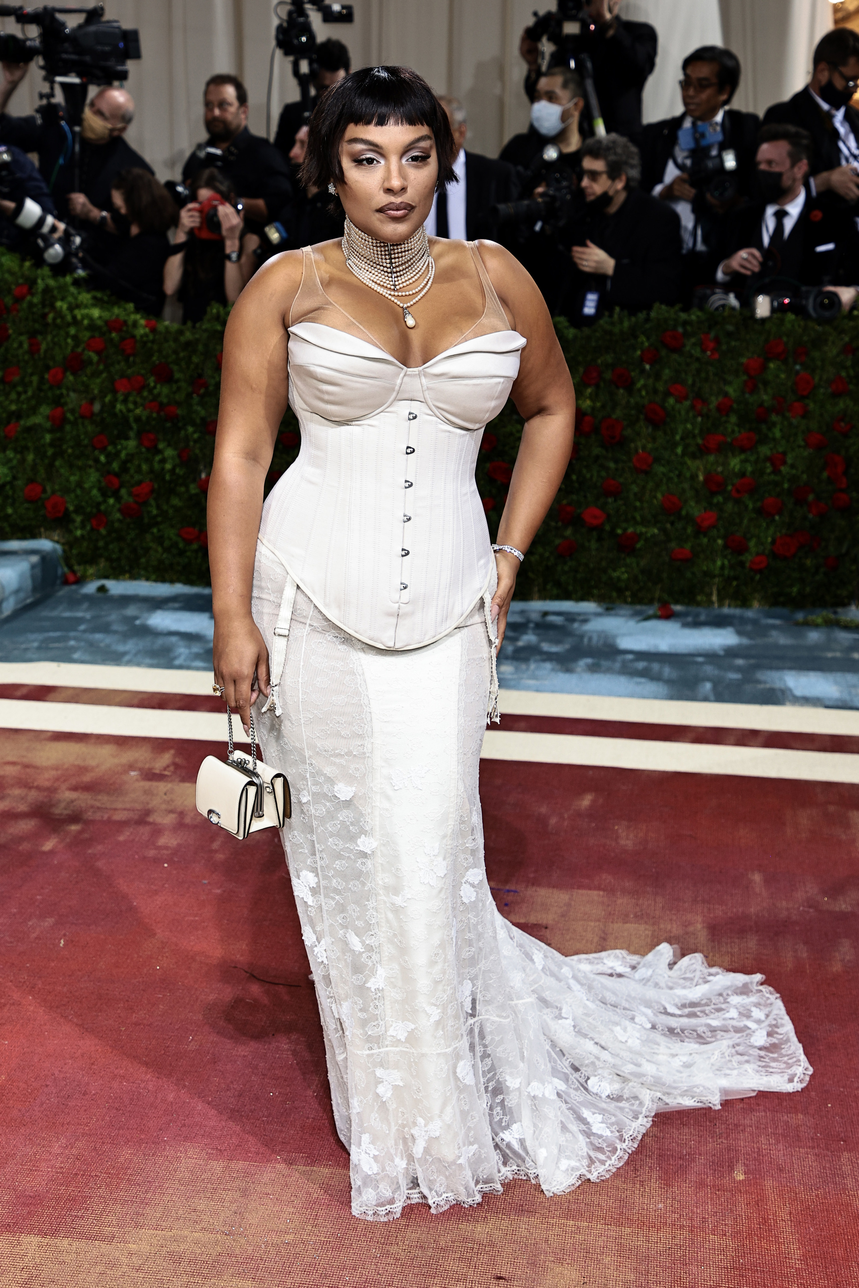 Paloma Elsesser Wore a Custom Coach Bag to The Met Gala