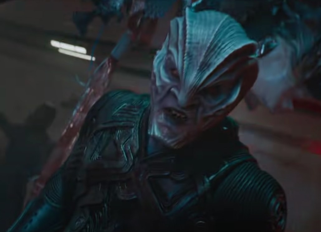 Idris Elba as Krall in Star Trek Beyond