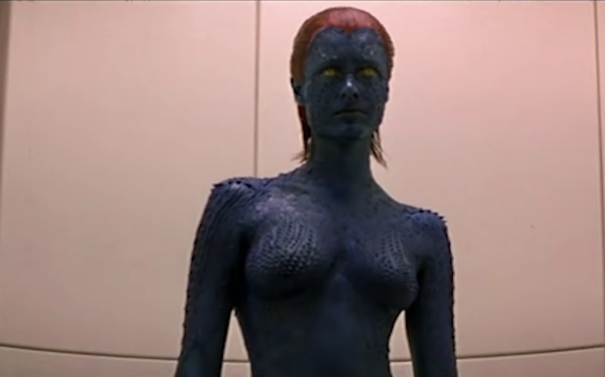 Rebecca Romijin as Mystique in X-Men