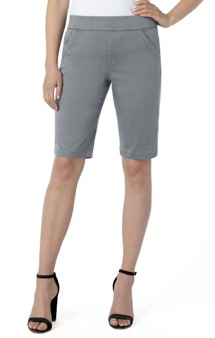 the grey shorts