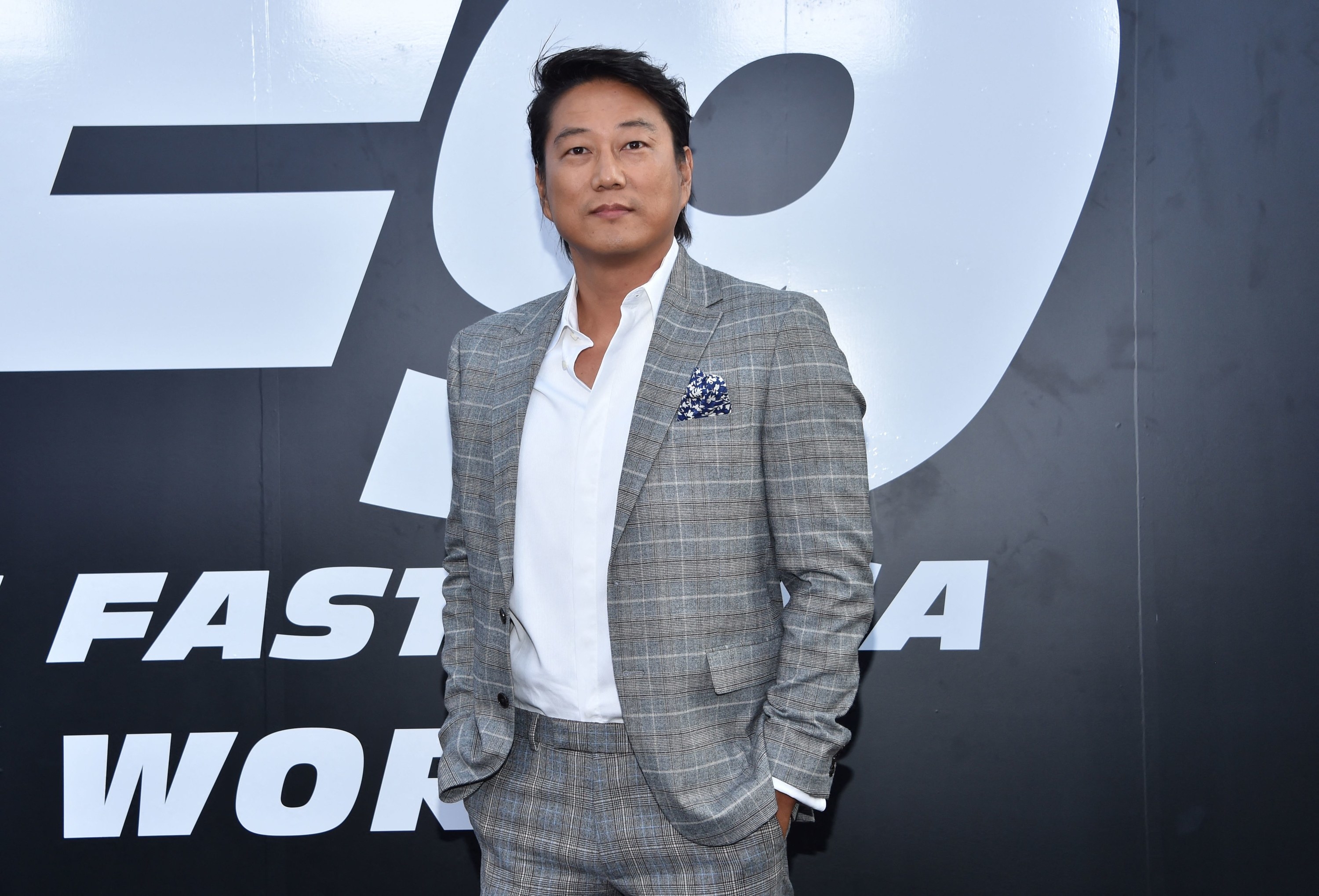 Sung Kang on the red carpet