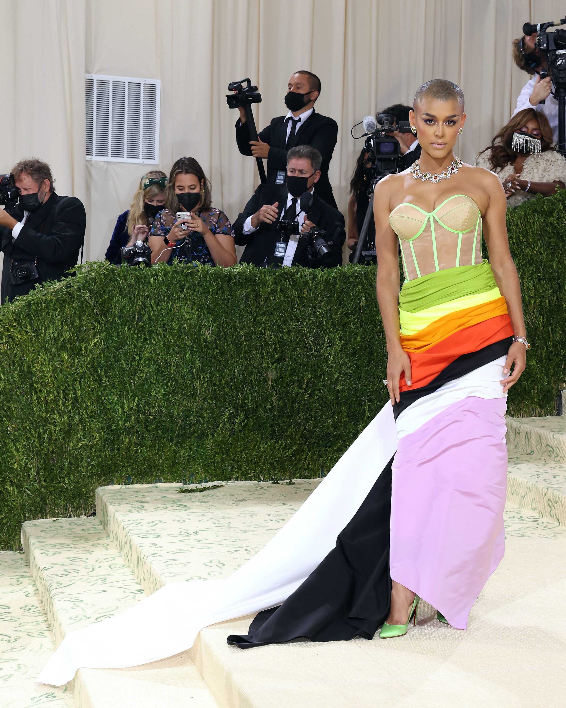 Jordan Alexander at the 2021 Met Gala