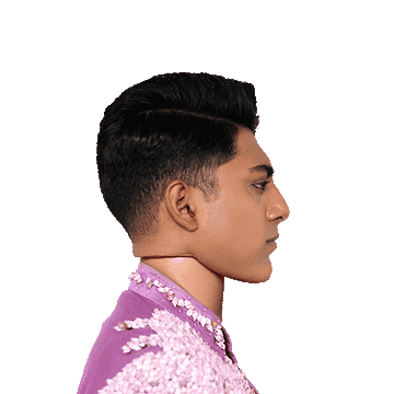 Ritesh as a doll doing a 360