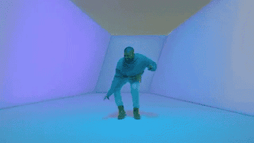 Drake dancing in his music video for &quot;Hotline Bling&quot;