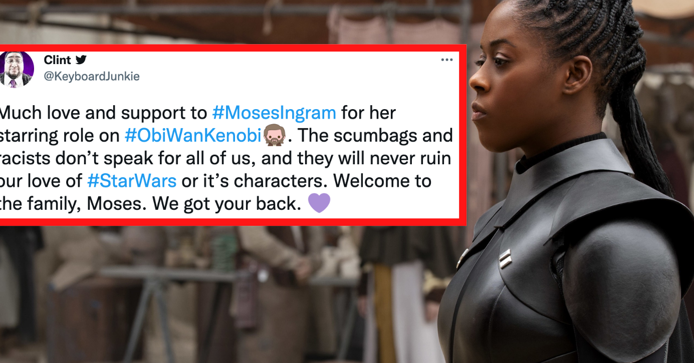 Moses Ingram Responds To Racist Backlash From 'Star Wars' Fans