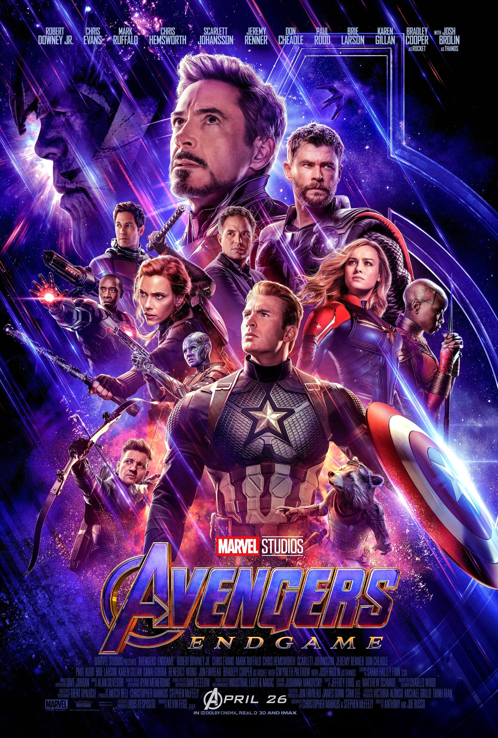 poster for Avengers: End Game