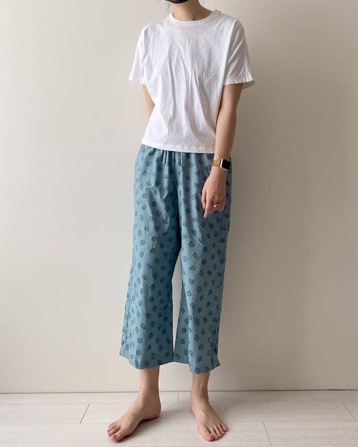 好きすぎて毎年買ってる ユニクロの ルームパンツ さらっと涼しい履き心地がたまらん