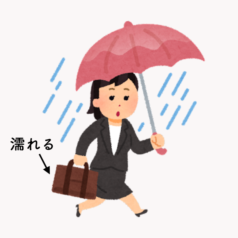 雨の日にガンガン使える ビームスの 1760円バッグ タオルケットもまるっと入る大容量