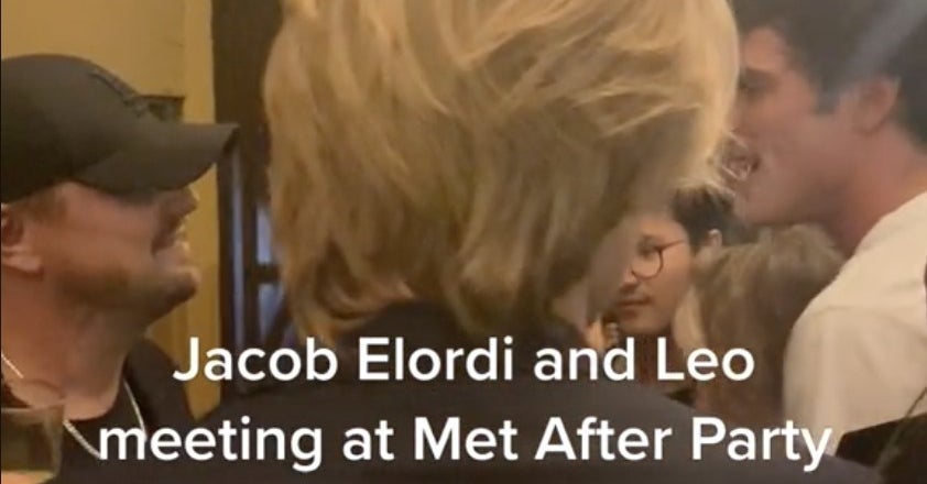 Leonardo DiCaprio Got To Meet Jacob Elordi At A Met Gala After-Party And It Was All Captured On Camera