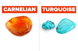 Carnelian, and Turquoise