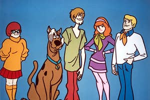 the mystery gang from scooby doo 
