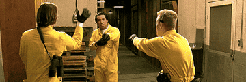 Luke Wilson, Owen Wilson, and Robert Musgrave in Bottle Rocket