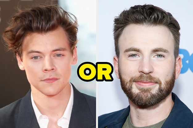Everyone Is Obsessed With Harry Styles And Chris Evans, So Let's See Who You'd Pick In These 33 Difficult Scenarios