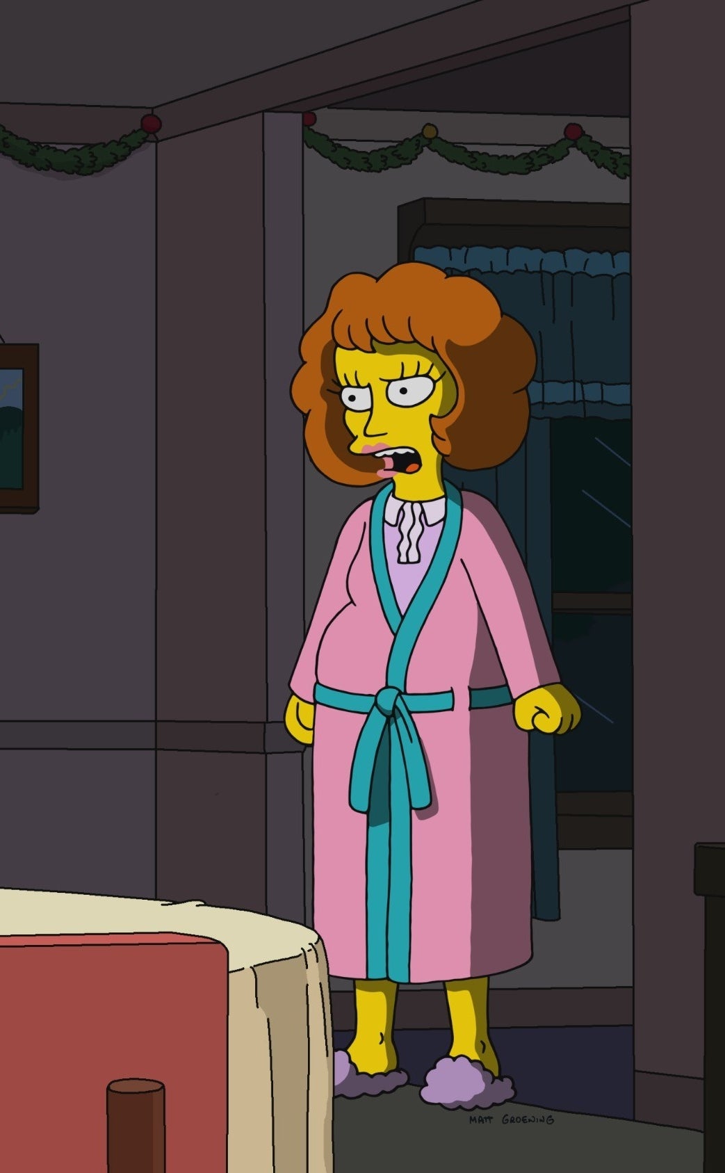 Maude Flanders in &quot;The Simpsons.&quot;