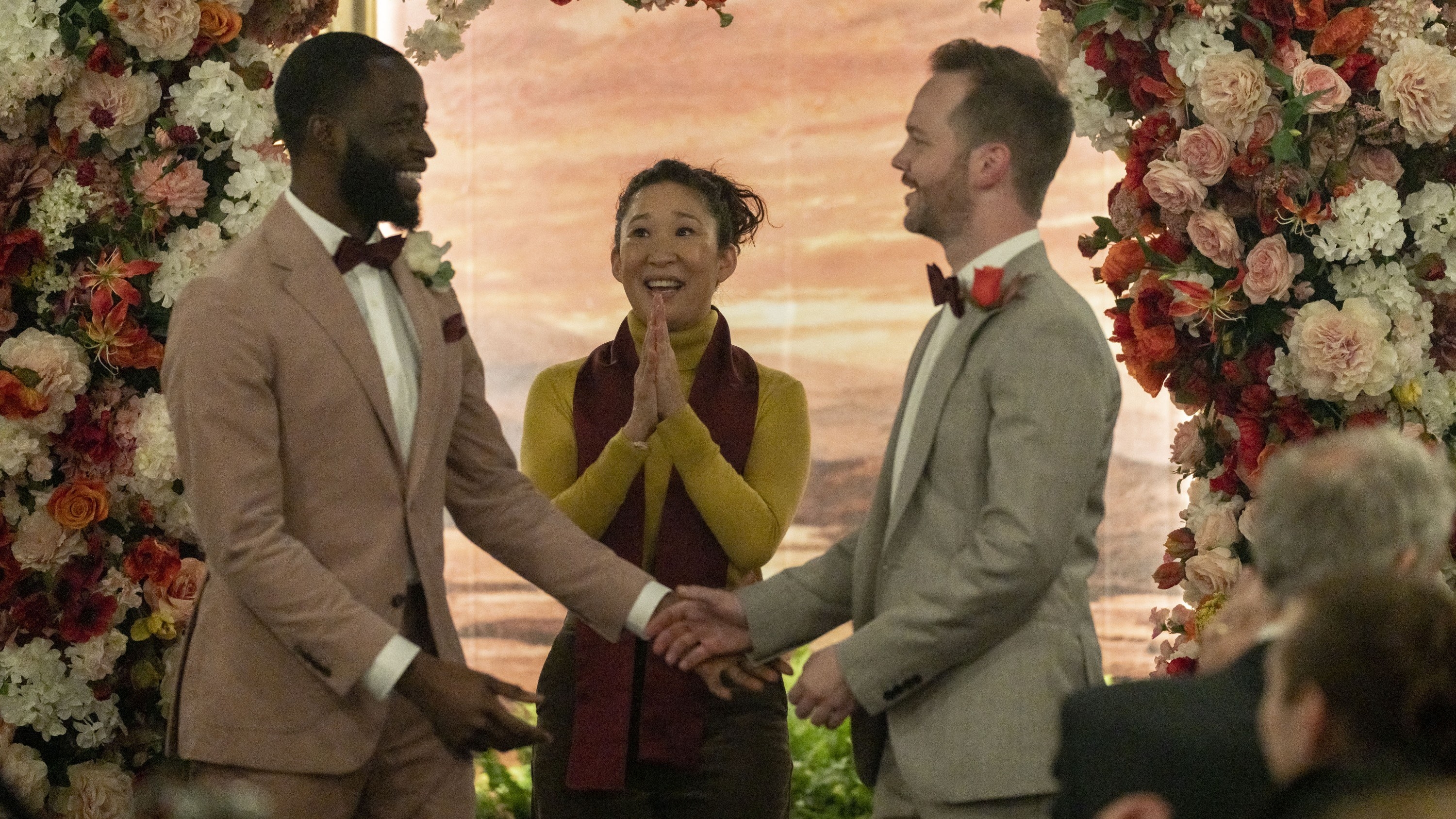 Eve officiating a wedding in &quot;Killing Eve&quot;