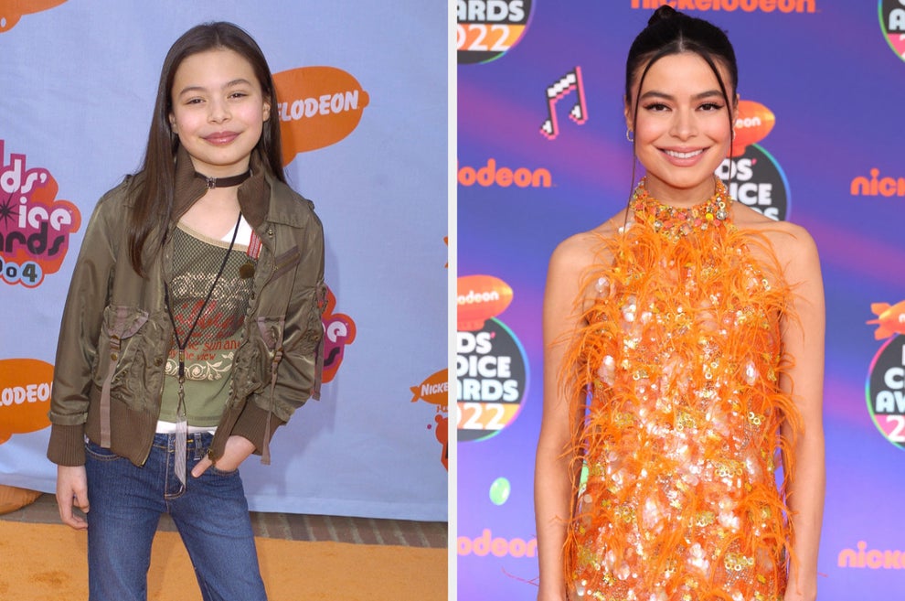 Nickelodeon Stars On Red Carpet Then Vs. Now