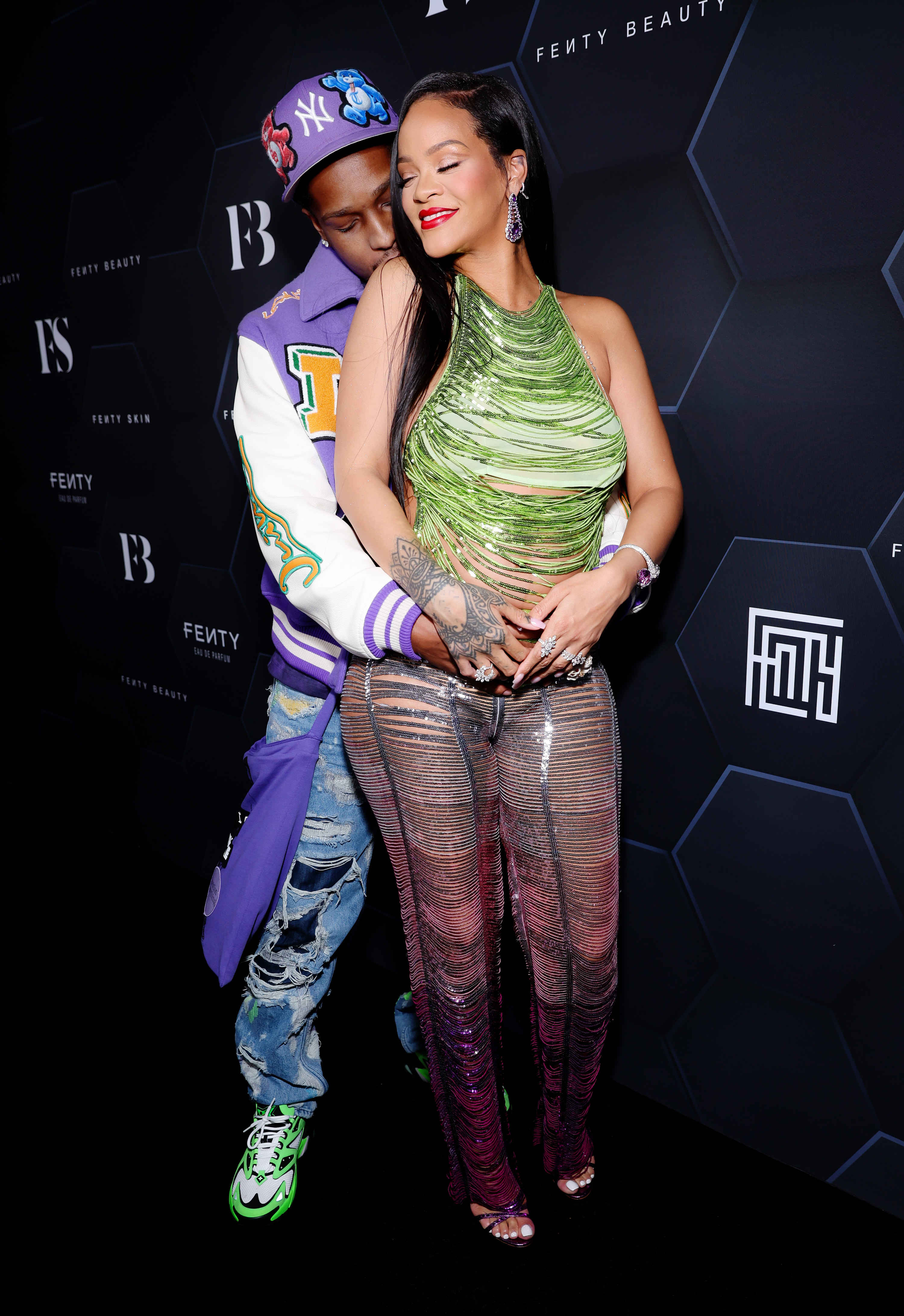 A$AP Rocky and Rihanna