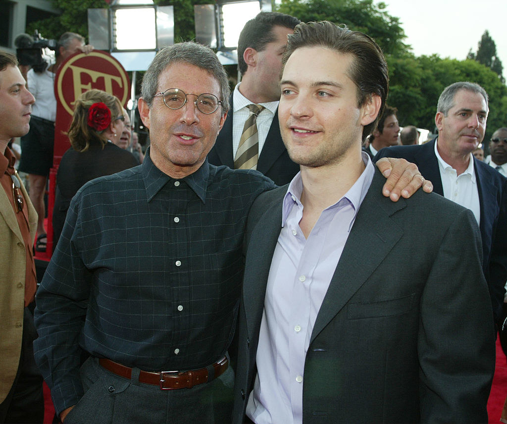 Ron Meyer and Tobey Maguire