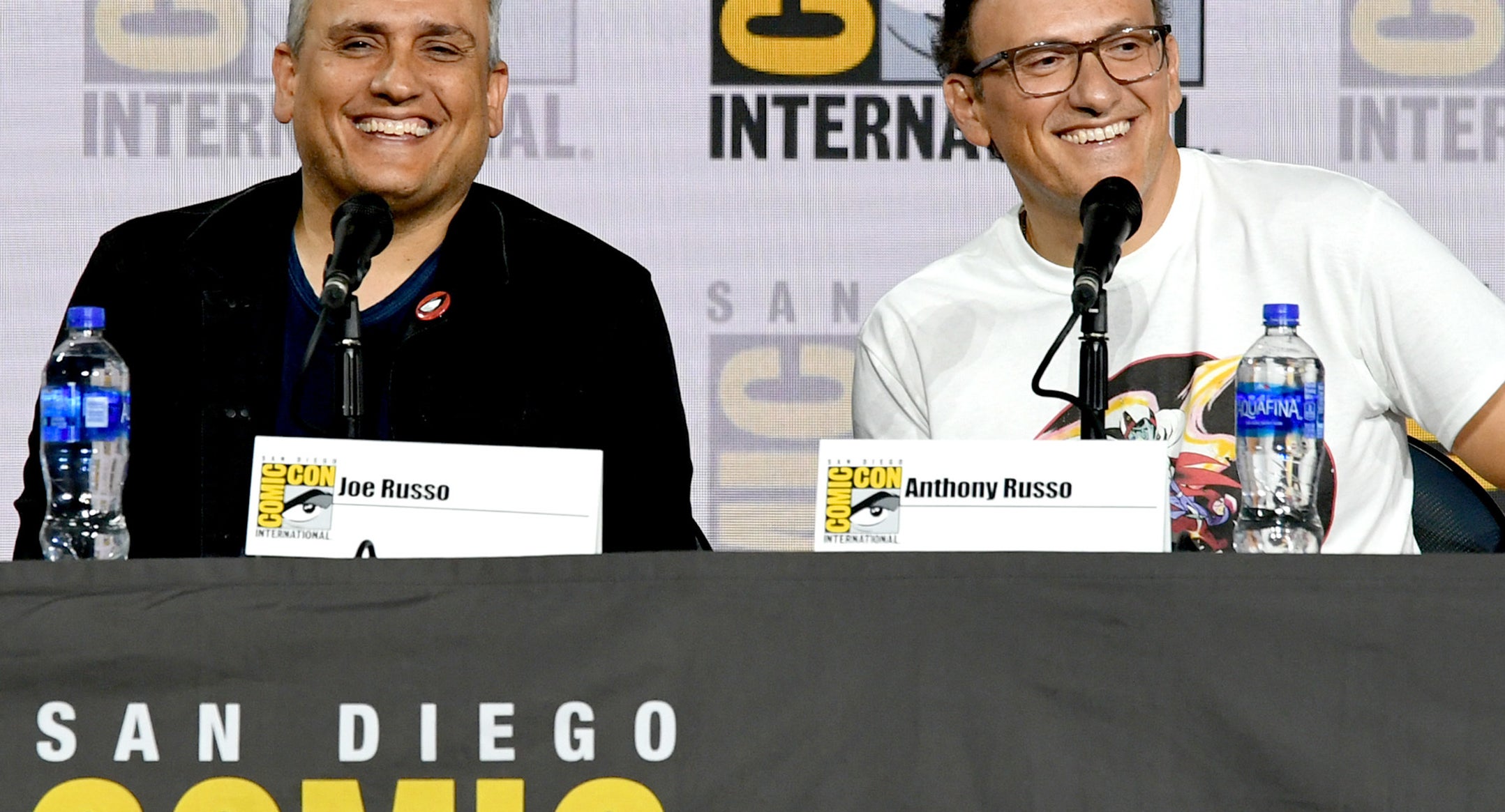 Directors Joe and Anthony Russo at San Diego Comic-Con