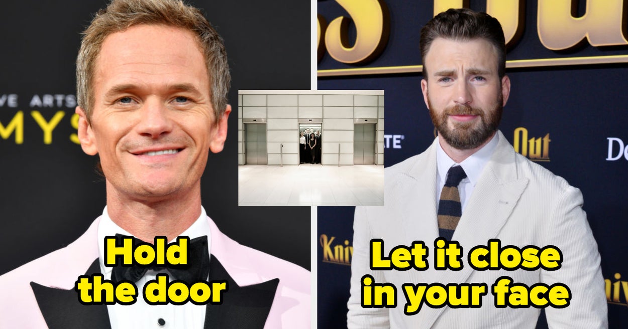 I Am Genuinely Curious If You Think This Celebrity Is A “Hold The Elevator” Type, Or If They’re More Of A “Door Close, Door Close, Door Close” Person
