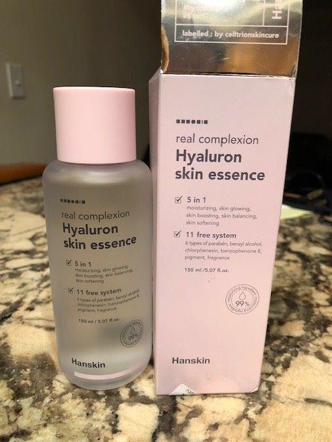 Reviewer's bottle of Hyaluron skin essence