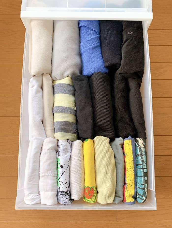 無印良品のおすすめの便利グッズ「PP衣装ケース引出式・大」