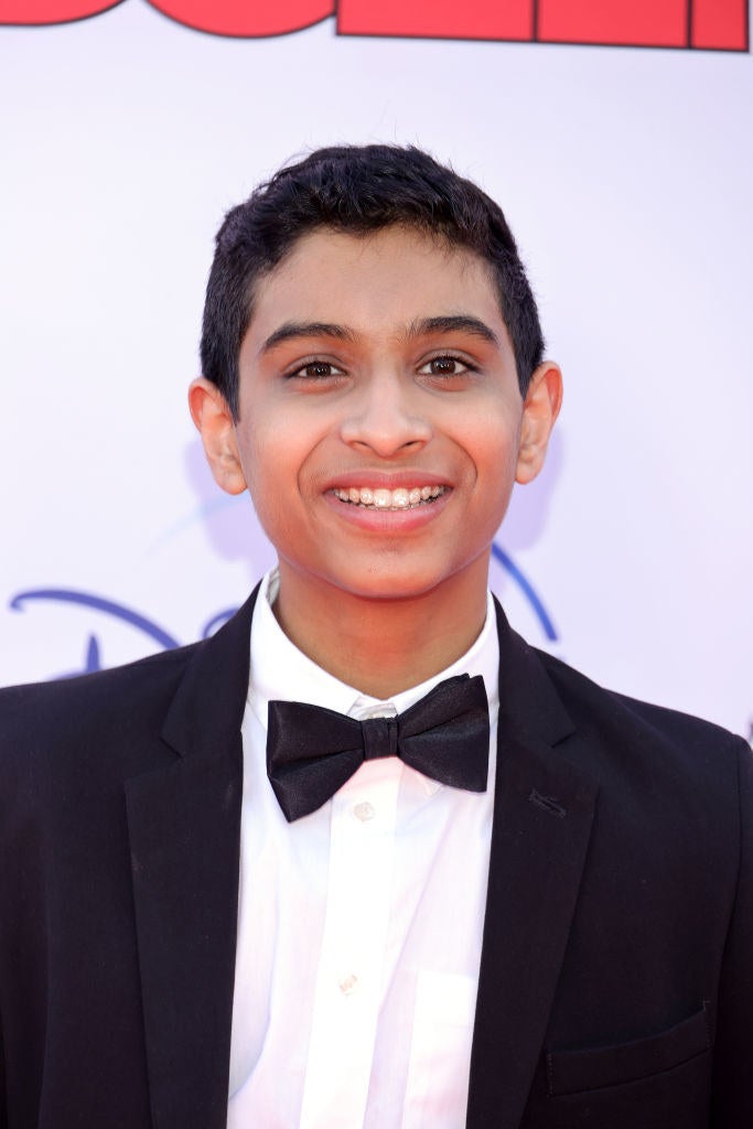 Aryan Simhadri at a red carpet event