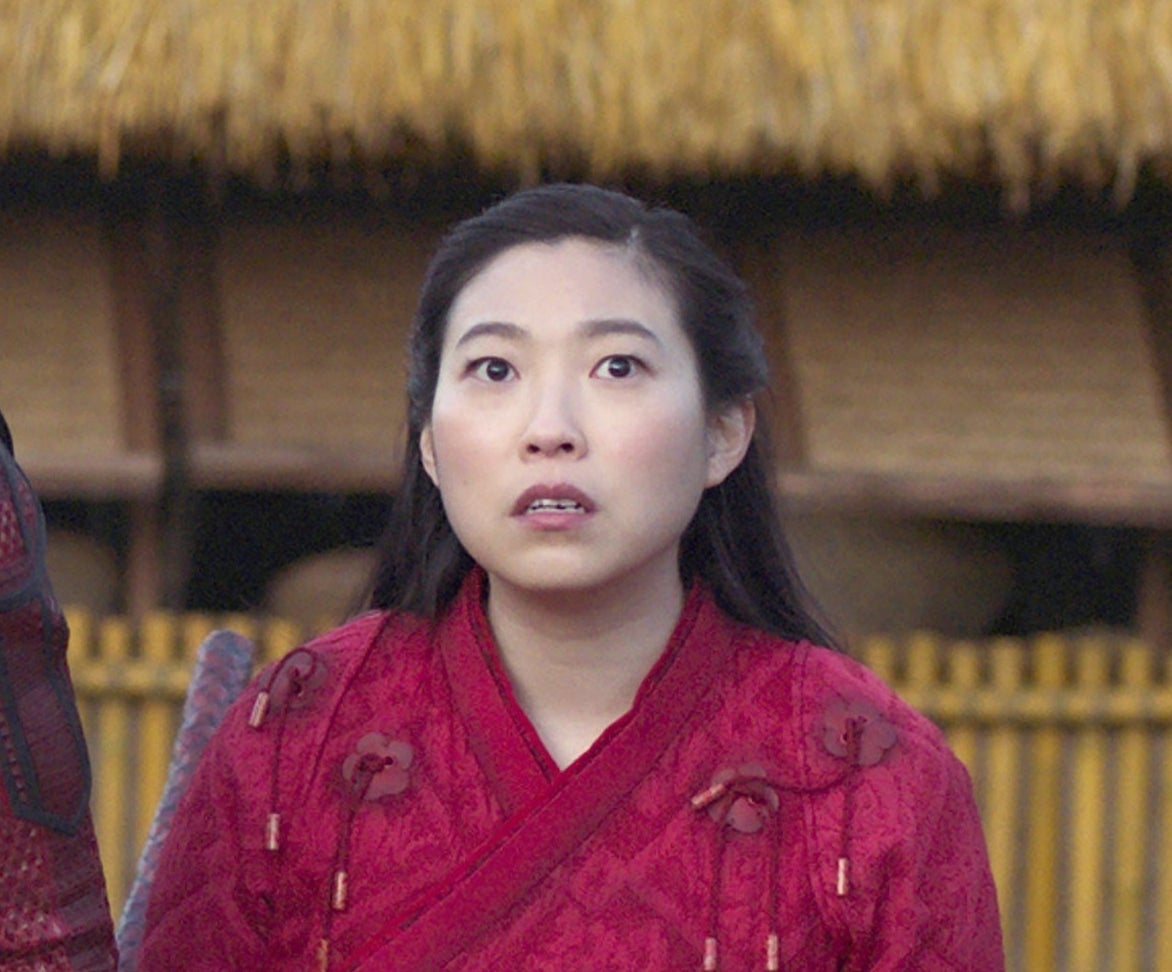 Awkwafina in costume in Shang-Chi