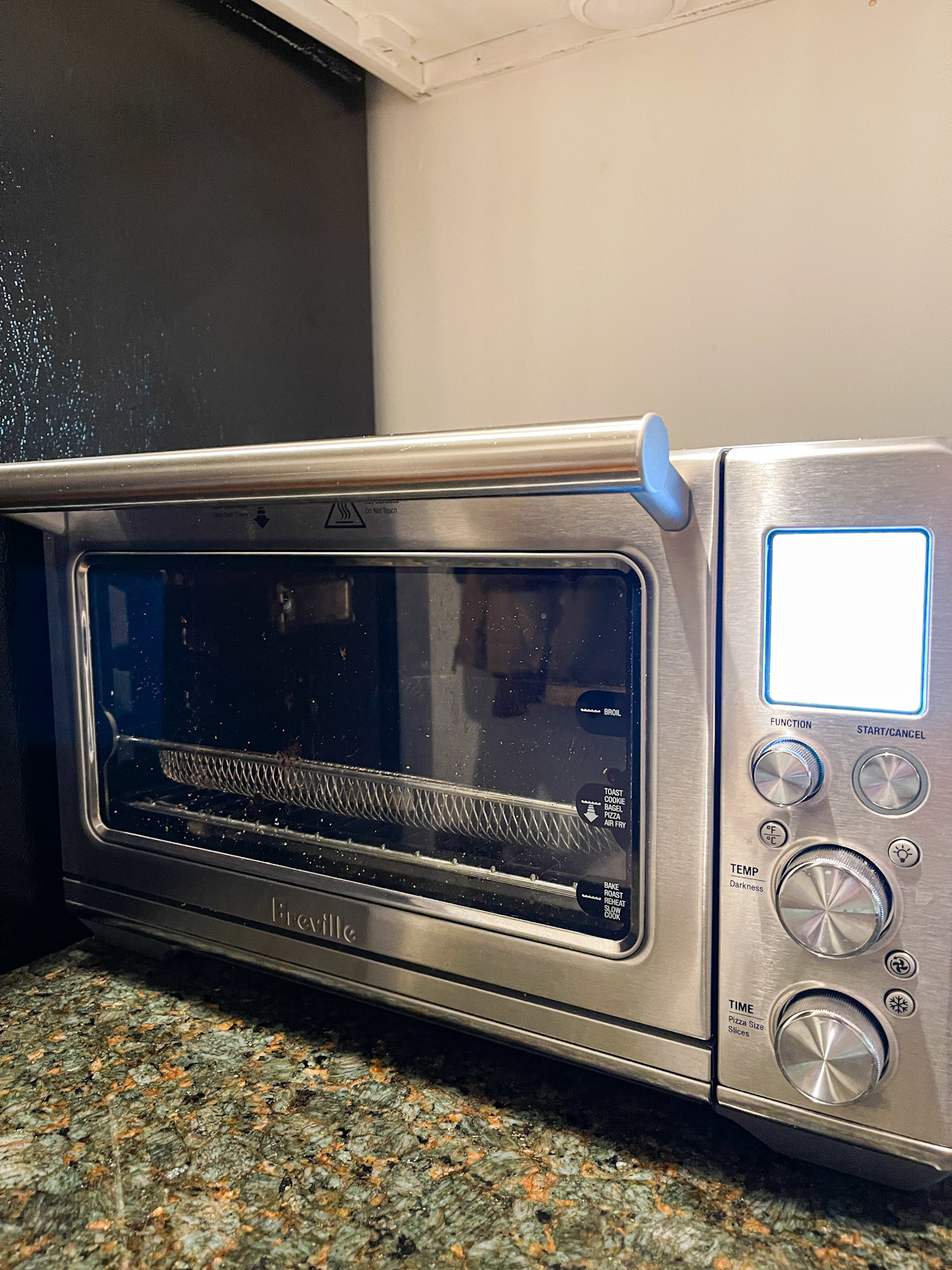 air fryer oven on top of counter