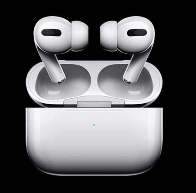 Apple airpods pro outside their charging case