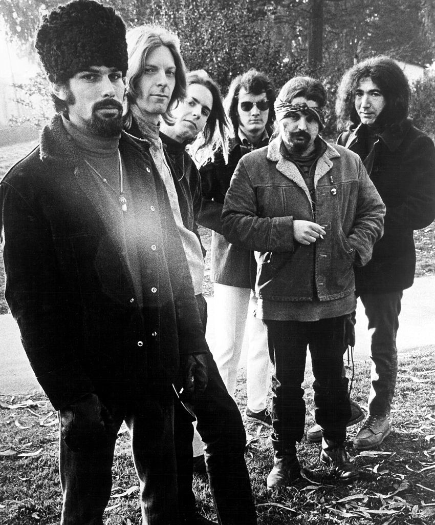 The Grateful Dead posing for a portrait in the late &#x27;60s