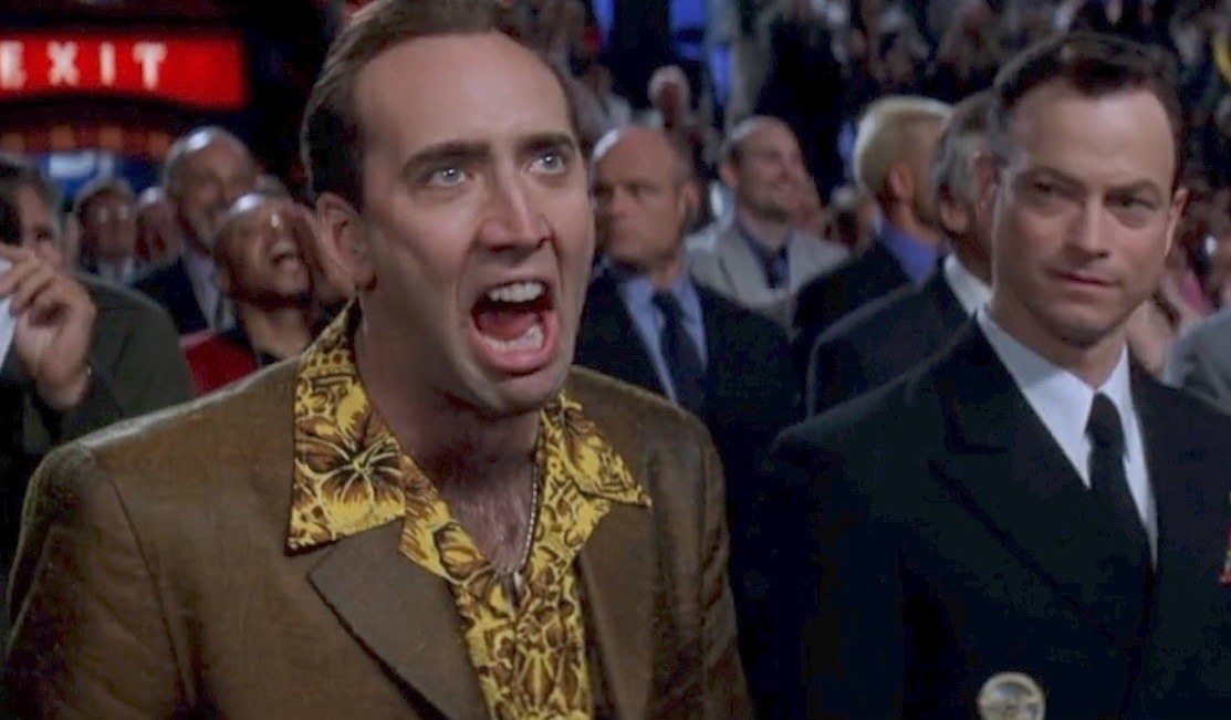 Nicolas Cage in Snake Eyes