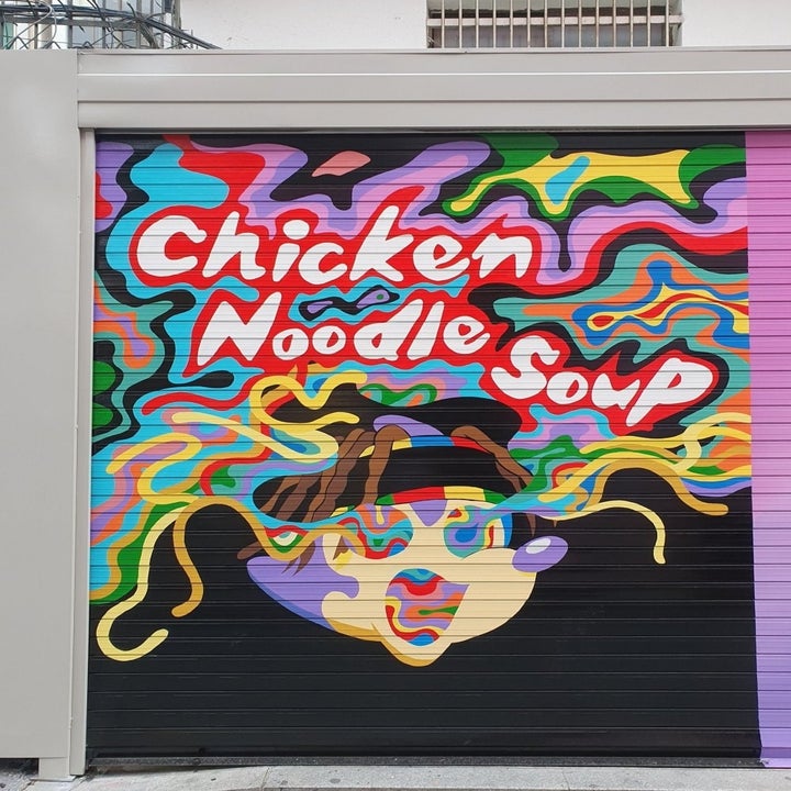 "Chicken Noodle Soup" artwork