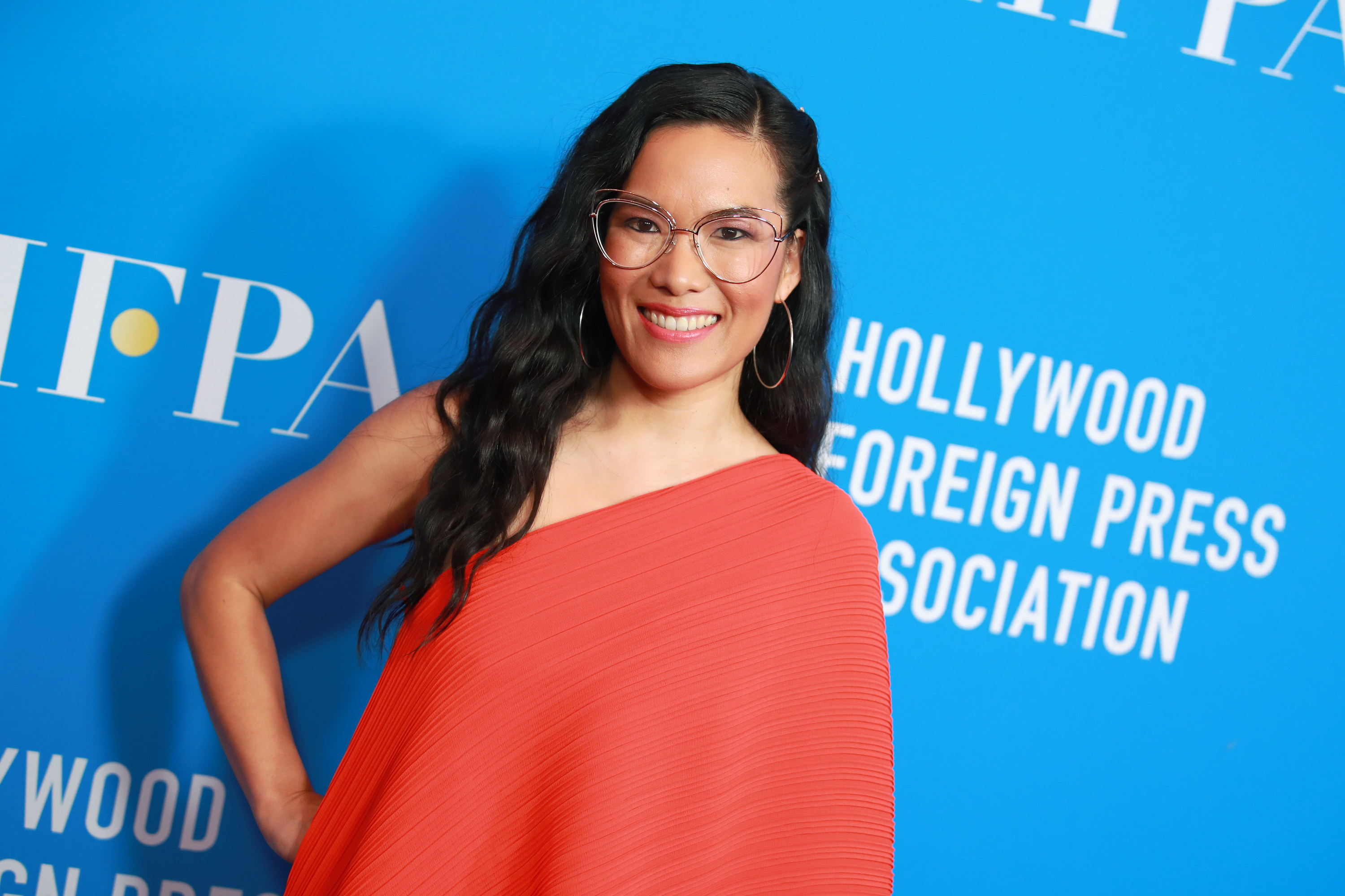 Ali Wong on the red carpet