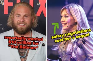 Jonah Hill reported wanted $10 million for The Batman, and salary negotiations cost Hilary Duff a Lizzie McGuire sequel