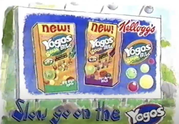 drawings of yogos sour bits boxes