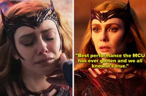 Elizabeth Olsen as Scarlet Witch in Multiverse of Madness