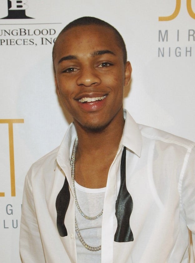 Bow Wow smiles at his 21st birthday party at Jet Nightclub on March 15, 2008