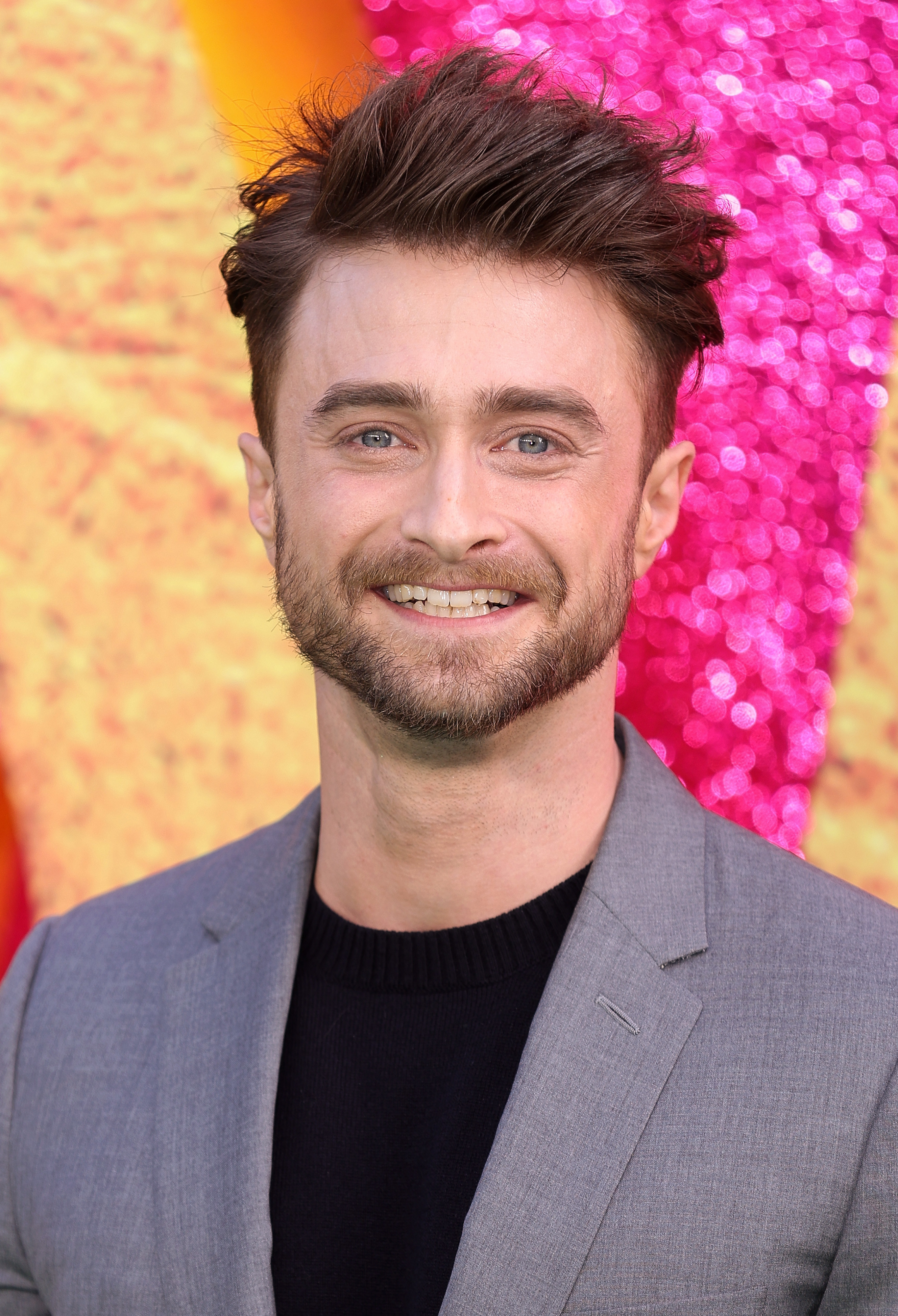 Daniel Radcliffe smiles at the UK premiere of &quot;The Lost City&quot;  on March 31, 2022