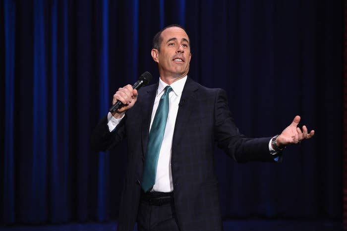 Jerry Seinfeld doing stand-up