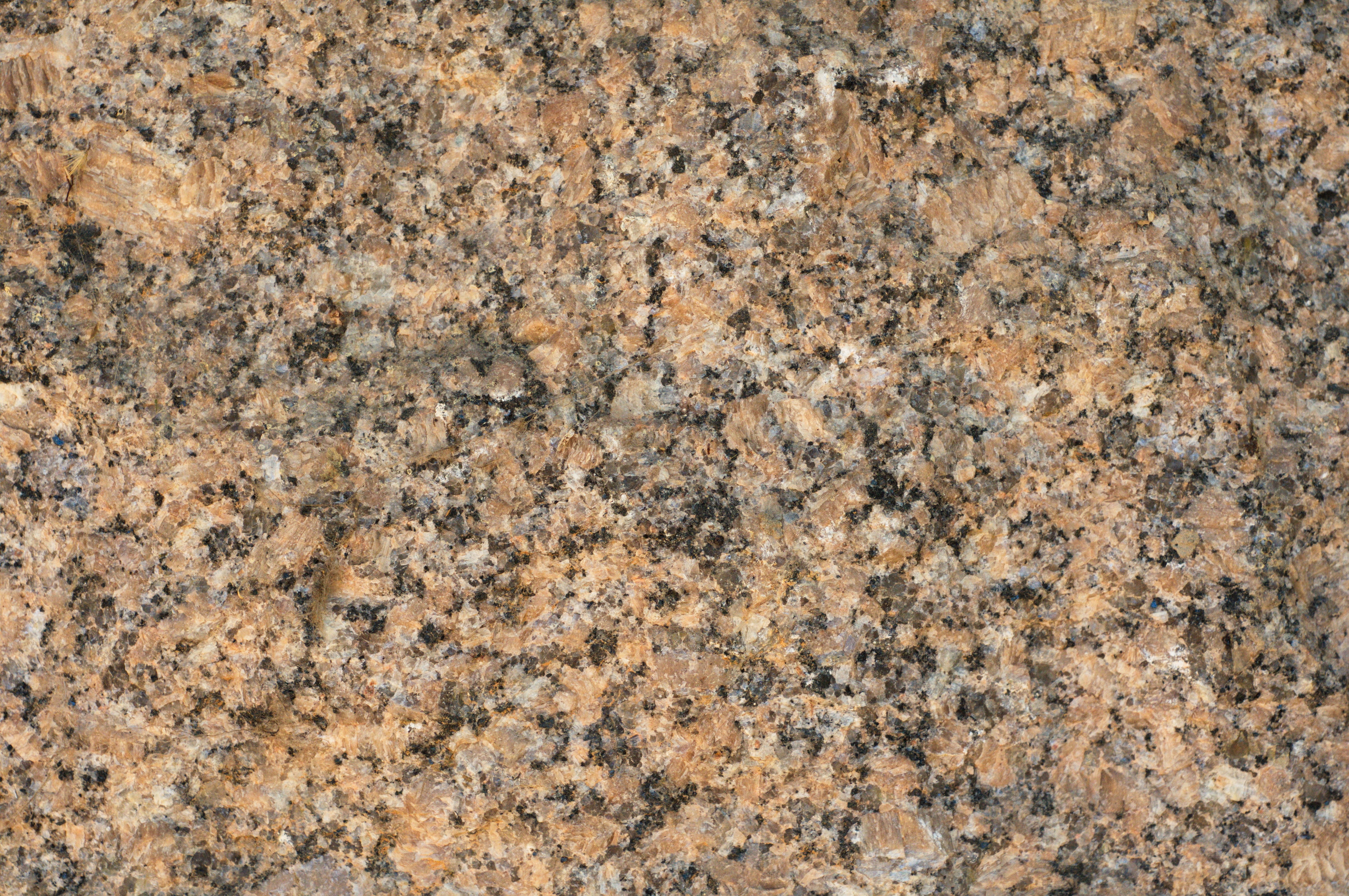 Brown granite countertop